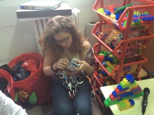 Arianna al lavoro