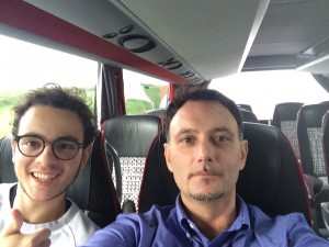 Io e Vito...di rientro dalla MF15